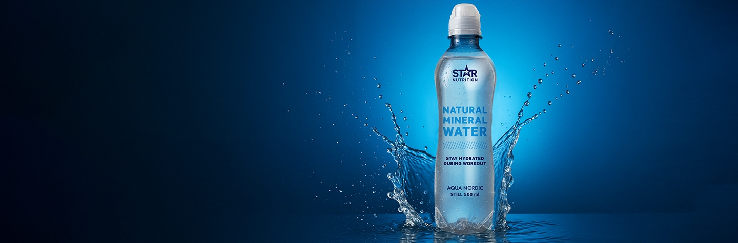 Star Nutrition Natural Mineral Water. Favorit vattnet är tillbaka i nytt brand - samma fast lite snyggare!